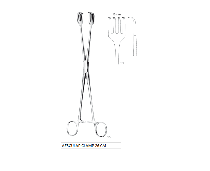 AESCULAP CLAMP 26 CM