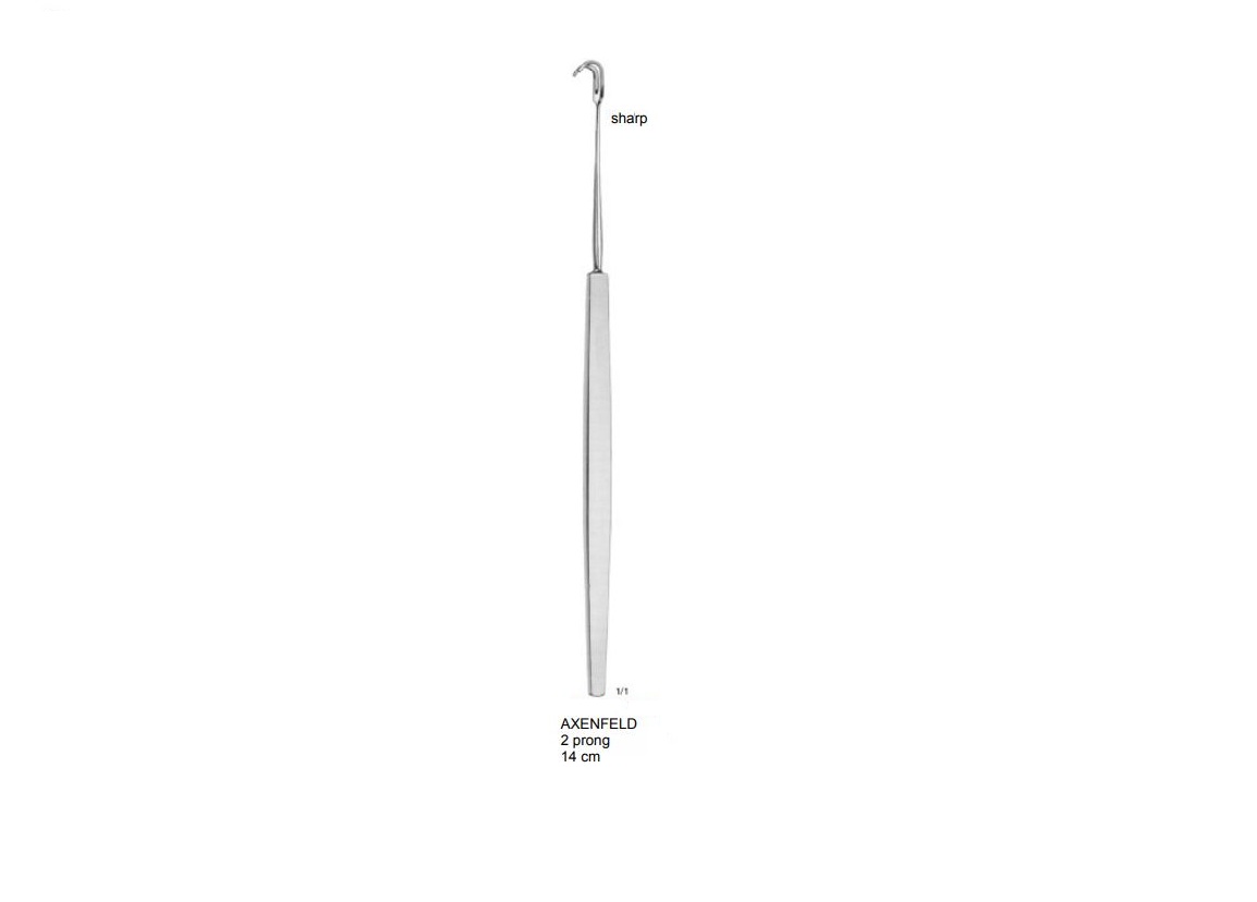 AXENFELD EKARTÖR 2 ÇATAL DİŞLİ KESKİN 14 CM