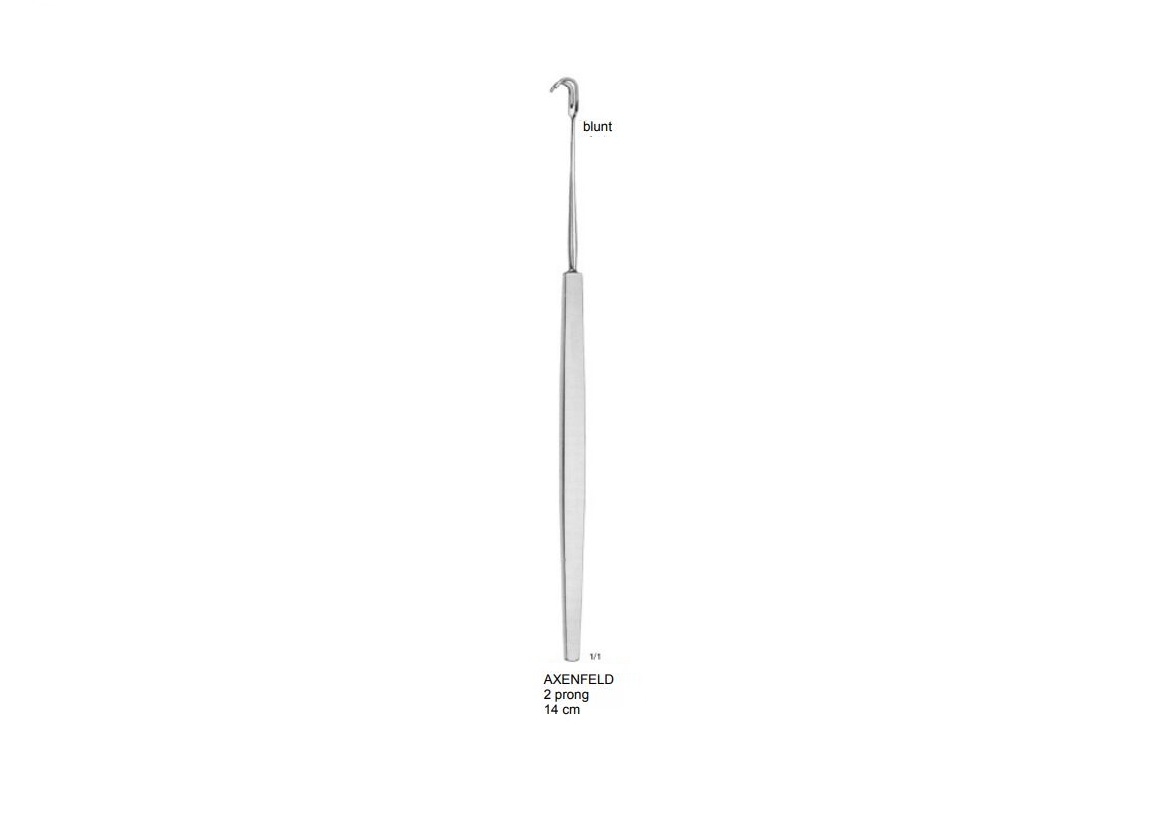 AXENFELD EKARTÖR 2 ÇATAL DİŞLİ KÜNT 14 CM