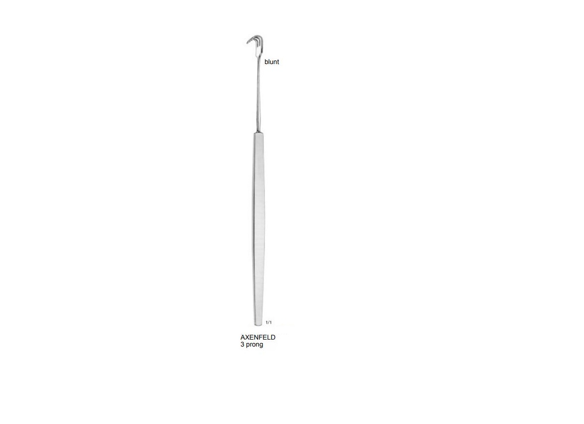 AXENFELD EKARTÖR 3 ÇATAL DİŞLİ KÜNT 14 CM
