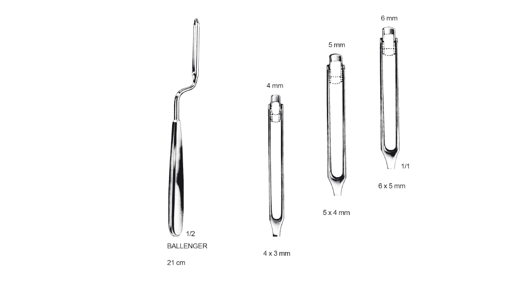 BALLANGER BIÇAK BAYONET 21CM 4x3mm