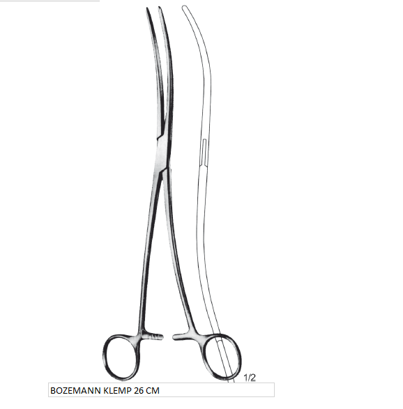 BOZEMANN KLEMP 26 CM