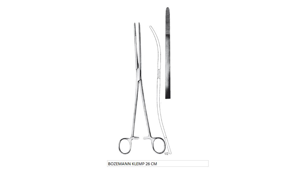 BOZEMANN KLEMP DÜZ  26 CM