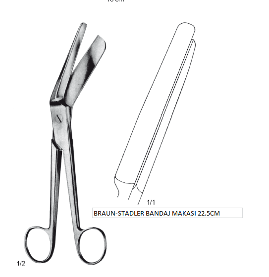 BRAUN-STADLER BANDAJ MAKASI 22.5CM