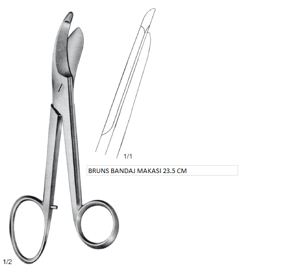 BRUNS BANDAJ MAKASI 23.5 CM