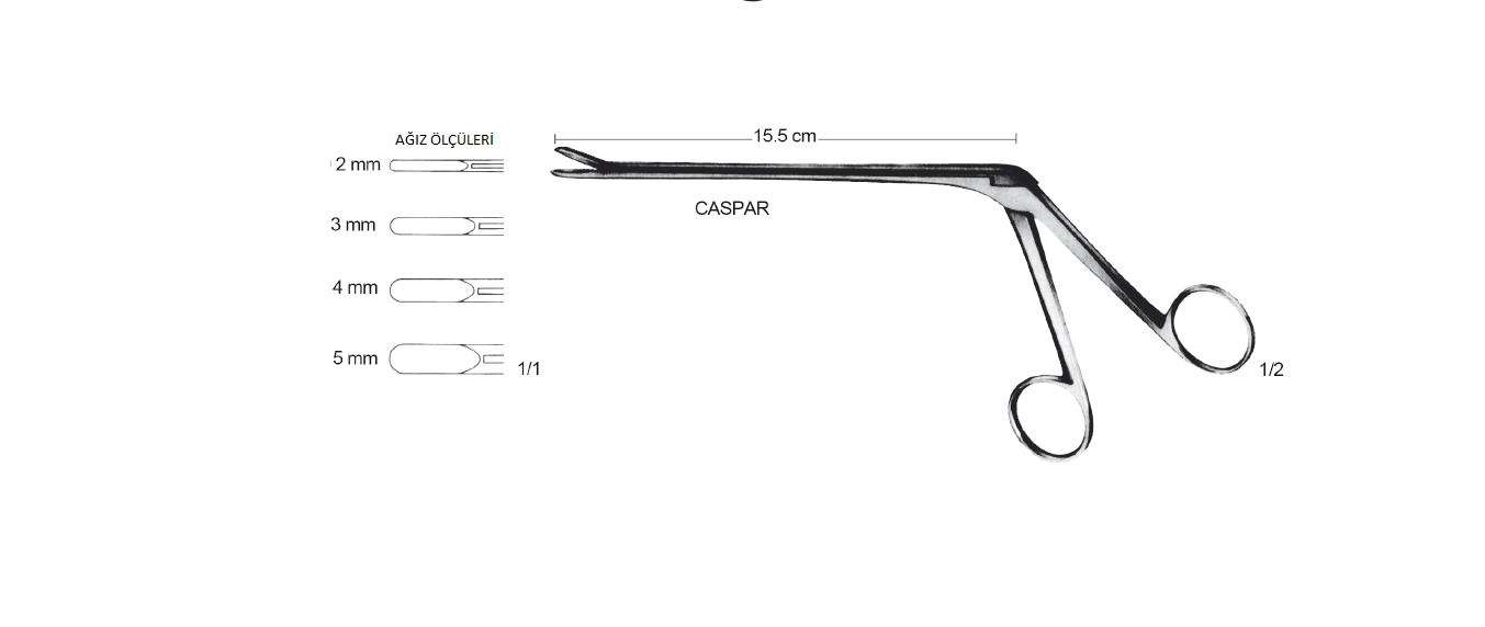 CASPAR DİSK RONJUR 4X10MM 15.5CM DÜZ