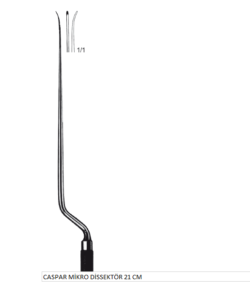 CASPAR MİKRO DİSSEKTÖR 21 CM