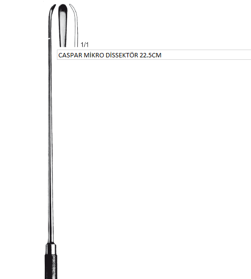 CASPAR MİKRO DİSSEKTÖR 22.5CM
