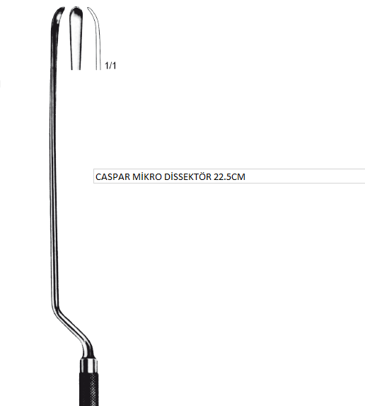 CASPAR MİKRO DİSSEKTÖR 22.5CM