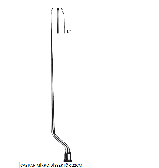 CASPAR MİKRO DİSSEKTÖR 22CM