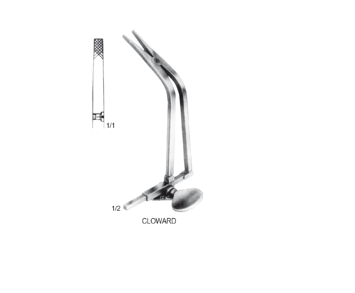 CLOWARD EKARTÖR 16CM BEYİN CERRAHİSİ