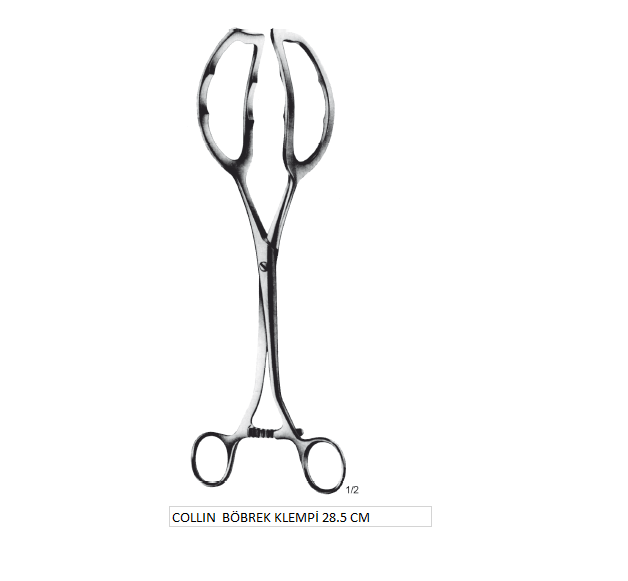 COLLIN  BÖBREK KLEMPİ 28.5 CM