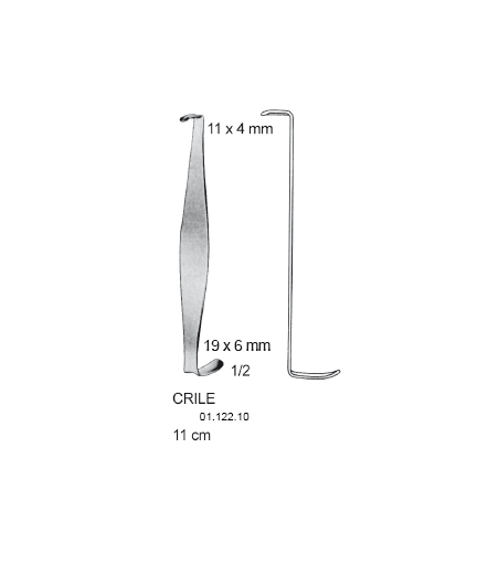 CRİLE EKARTÖR 11X4MM 19X6MM 11CM