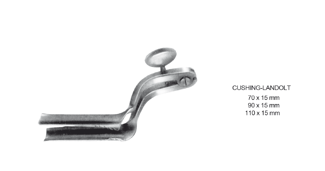 CUSHING LANDOLT SPEKULUM EKARTÖR  AYARLI  75X15MM