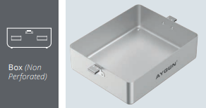 DENTAL ½ MODEL BOX (NON PERFORATED) 227*162*57 mm