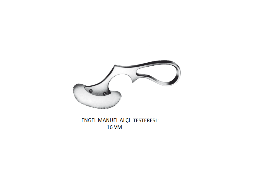 ENGEL ALÇI BIÇAĞI MANUEL TESTERE  ORTOPEDİ  16 CM