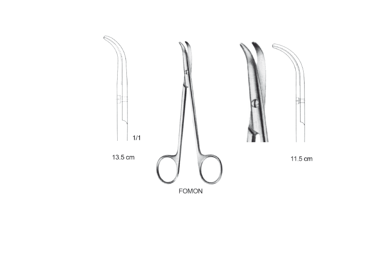 FOMON   MAKAS EĞRİ 11.5CM