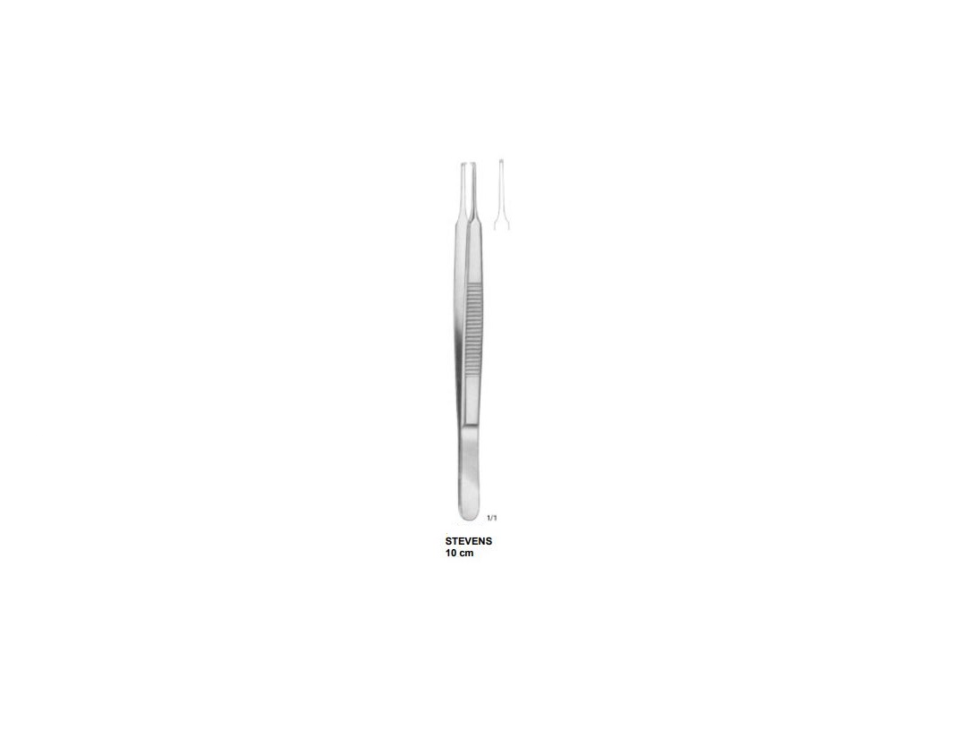 GRAEFE MİKRO PENSET DİŞLİ DÜZ 100MM