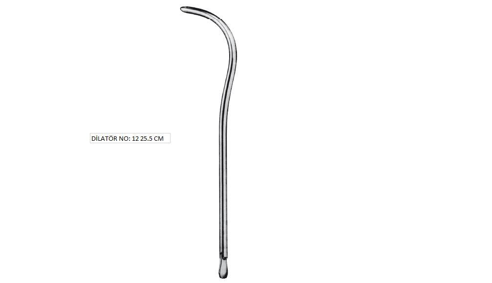 GUYON DİLATÖR NO: 12 25.5 CM