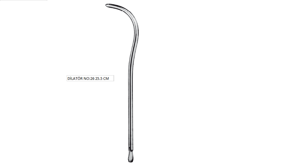 GUYON DİLATÖR NO:27 25.5 CM
