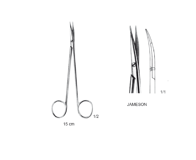 JAMESON MAKAS SİVRİ/SİVRİ EĞRİ 15CM