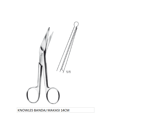 KNOWLES BANDAJ MAKASI 14CM