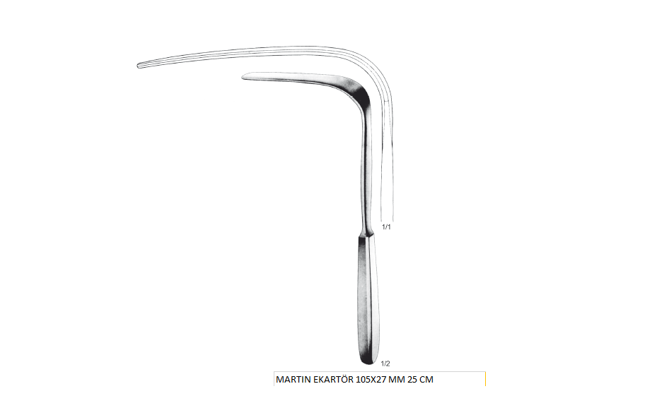 MARTIN EKARTÖR 105X27 MM 25 CM