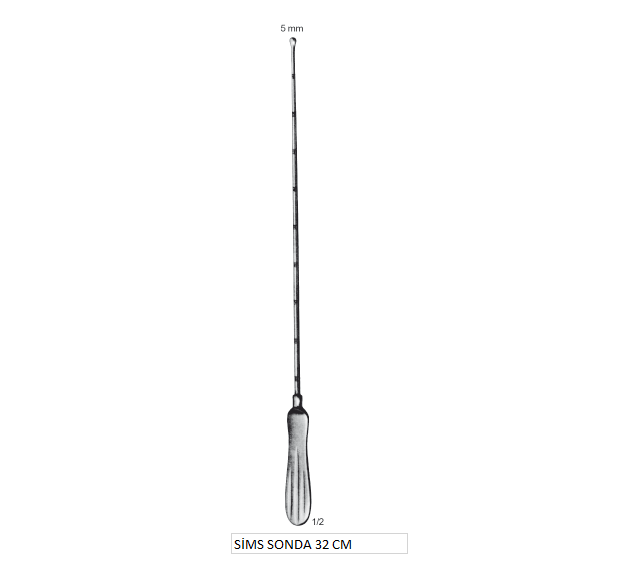MAYO BÜKÜLEBİLİR  MALLEABLE SİMS SONDA 32 CM