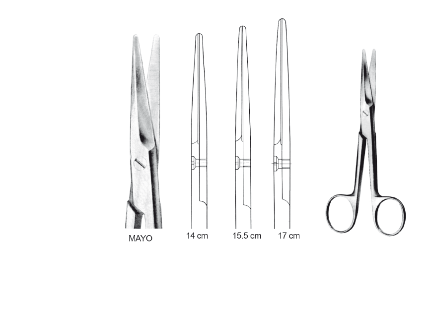 MAYO MAKAS DÜZ 14.5 CM