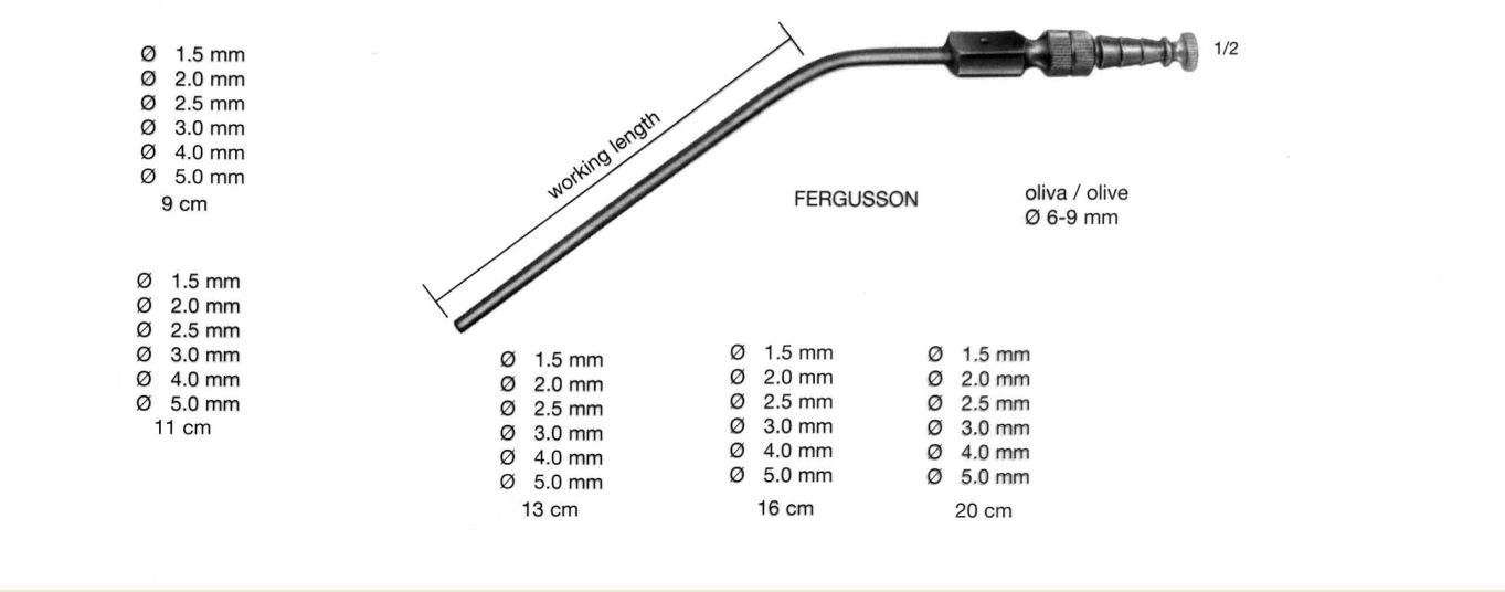 PLESTER ASPİRATÖR UCU 5.0MM 11CM