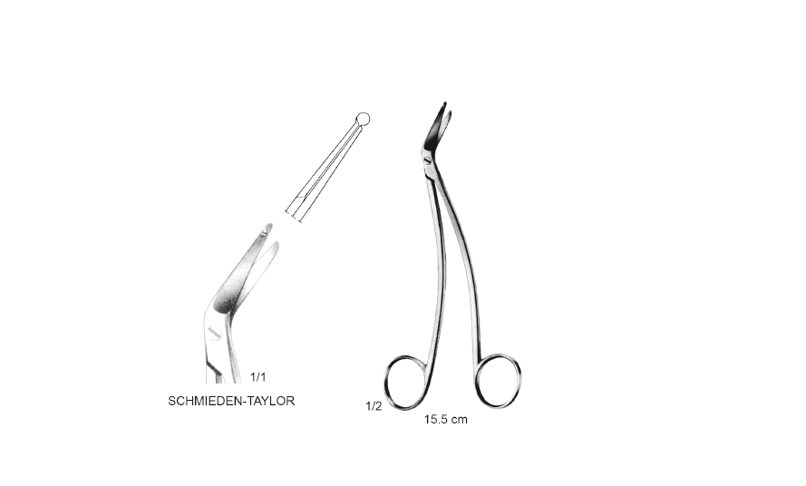 SCHMIEDEN-TAYLOR MAKAS 17 CM KALP DAMAR CERRAHİSİ