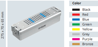 SCOPY MODEL  CONTAINER/ SİLİKON AYRAÇLI 275*70*65 mm