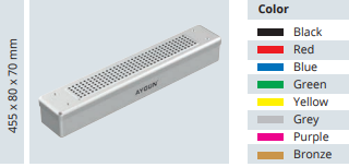 SCOPY MODEL  CONTAINER 455*80*70 mm