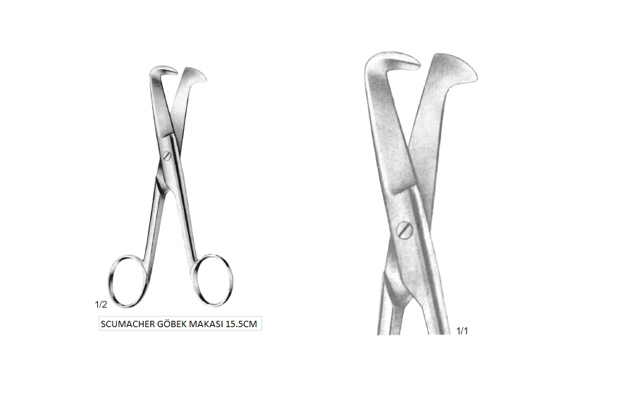 SCUMACHER GÖBEK MAKASI 15.5CM