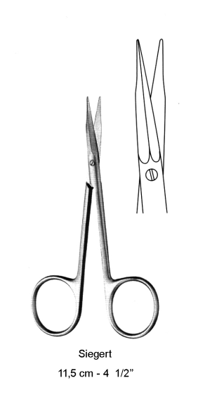 SİEGERT MAKAS HASSAS 11,5 CM
