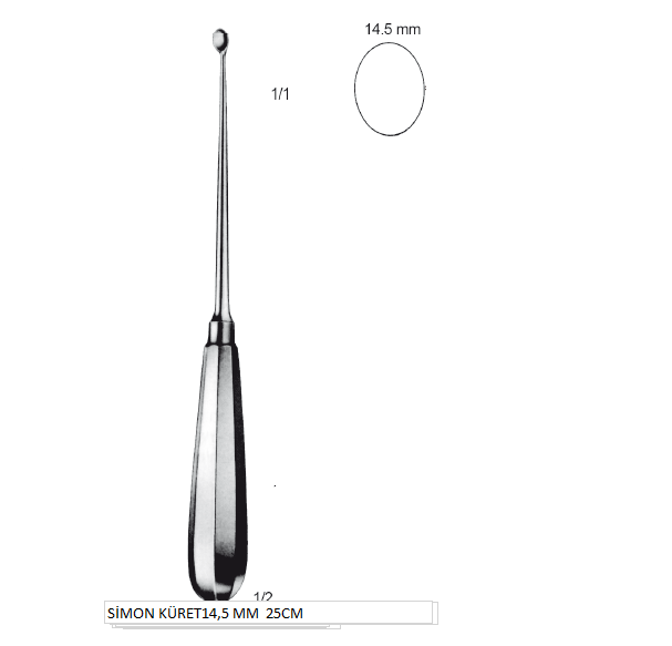 SİMON KÜRET 14,5 MM  25CM