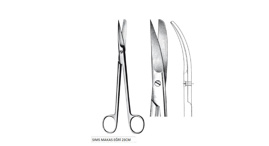 SIMS MAKAS EĞRİ 20CM