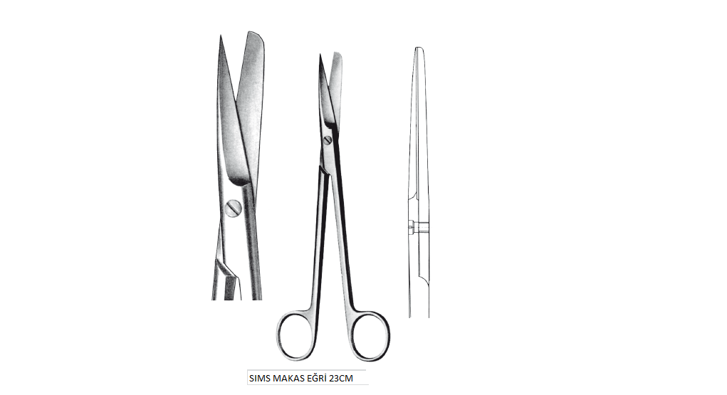 SIMS MAKAS EĞRİ 23CM