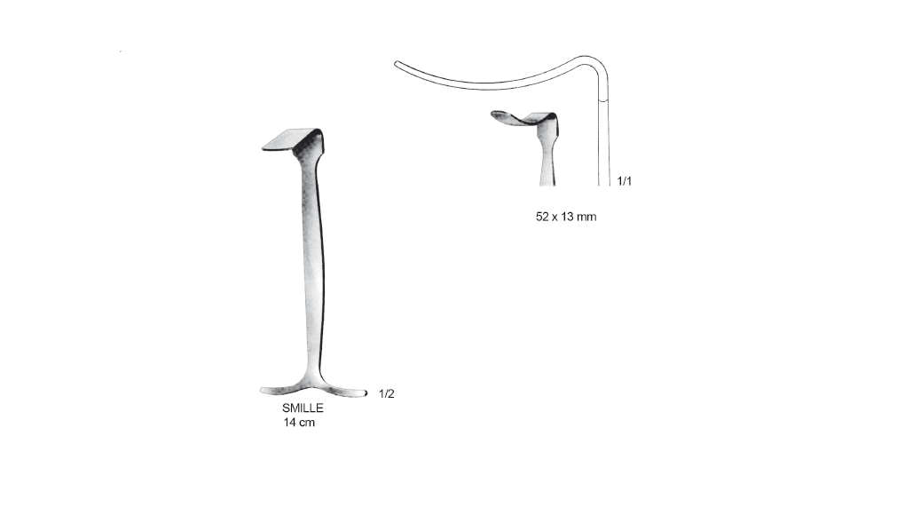 SMILLIE MENİSKÜS EKARTÖRÜ 52*13 MM 14CM