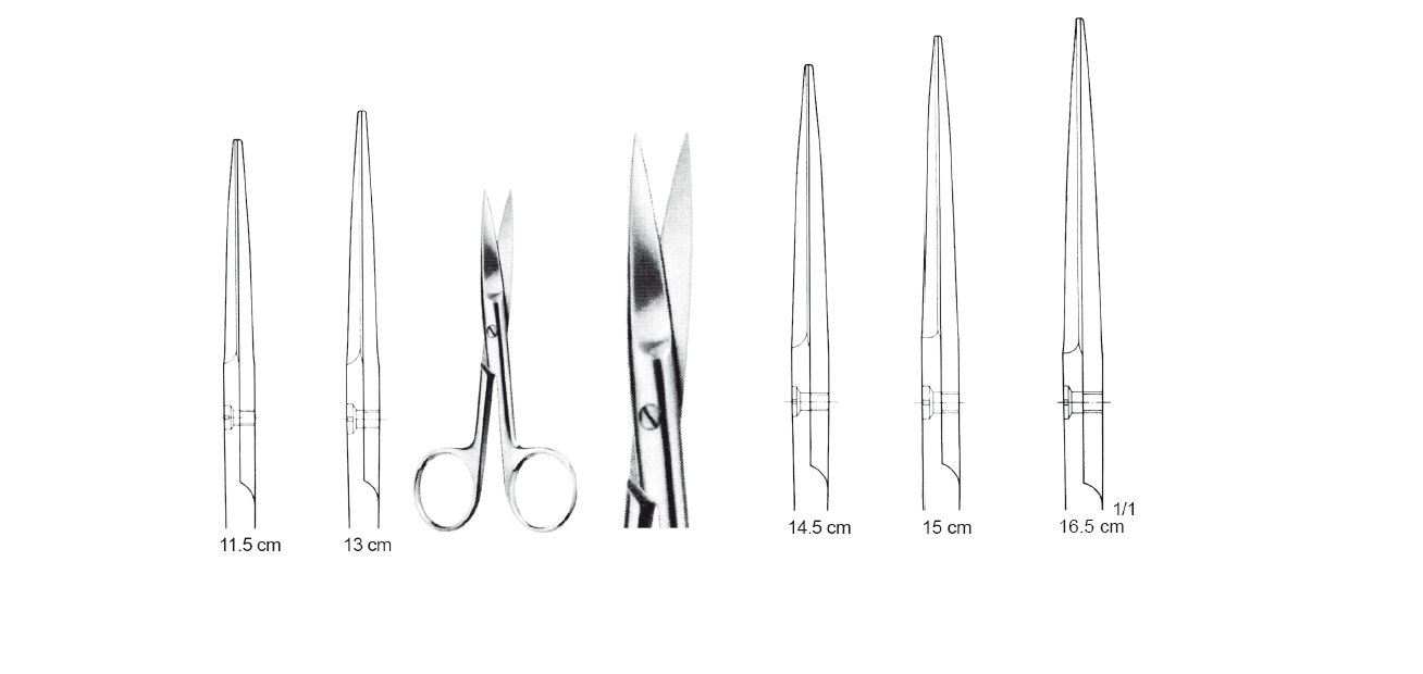 STANDARD MAKAS SİVRİ/SİVRİ DÜZ 13 CM