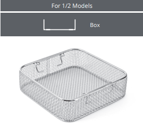 TEL SEPET / WIRE BASKET For1/2 Model-KAPAKSIZ 246*246*50 mm