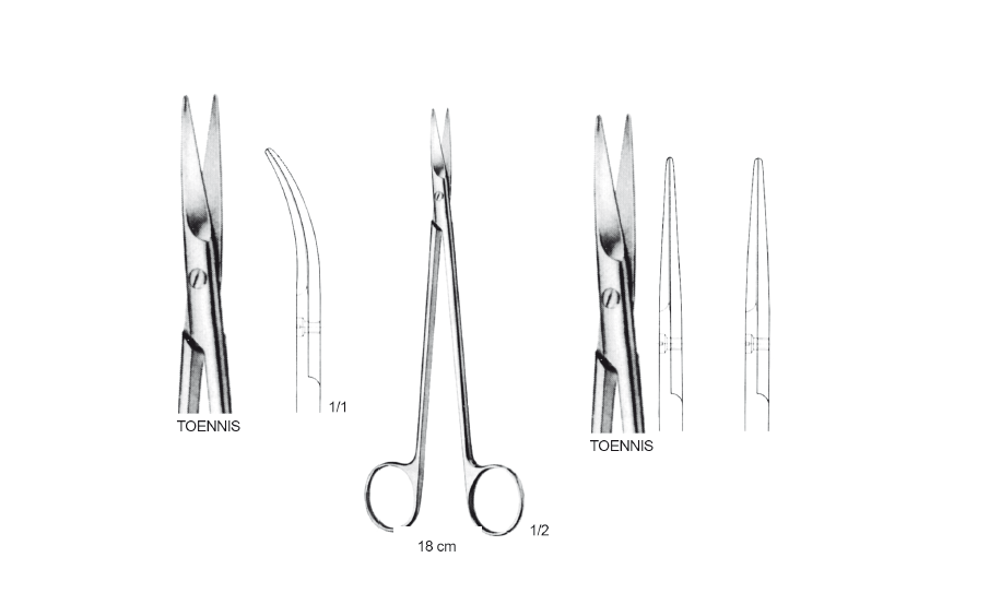 TOENNIS MAKAS EĞRİ 18CM