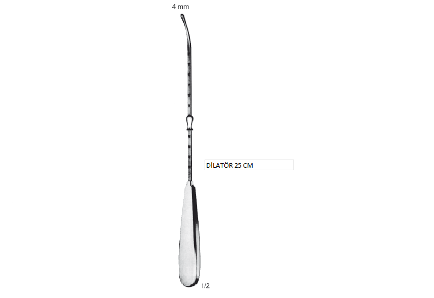 VALLEIX ÖLÇÜ AYARLI DİLATÖR 25 CM