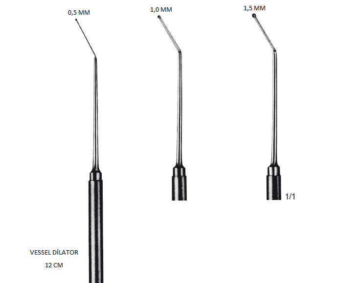VESSEL DİLATÖR ÇAP 1.5MM 12.5CM