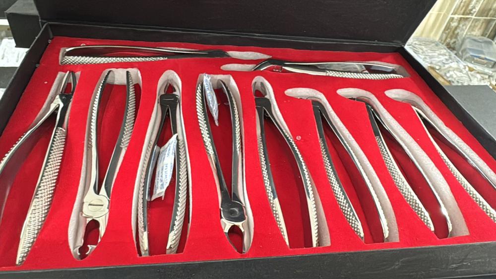 Davye Seti 10’lu – Cerrahi ve Dental Diş Çekim Aletleri | Profesyonel Paslanmaz Çelik