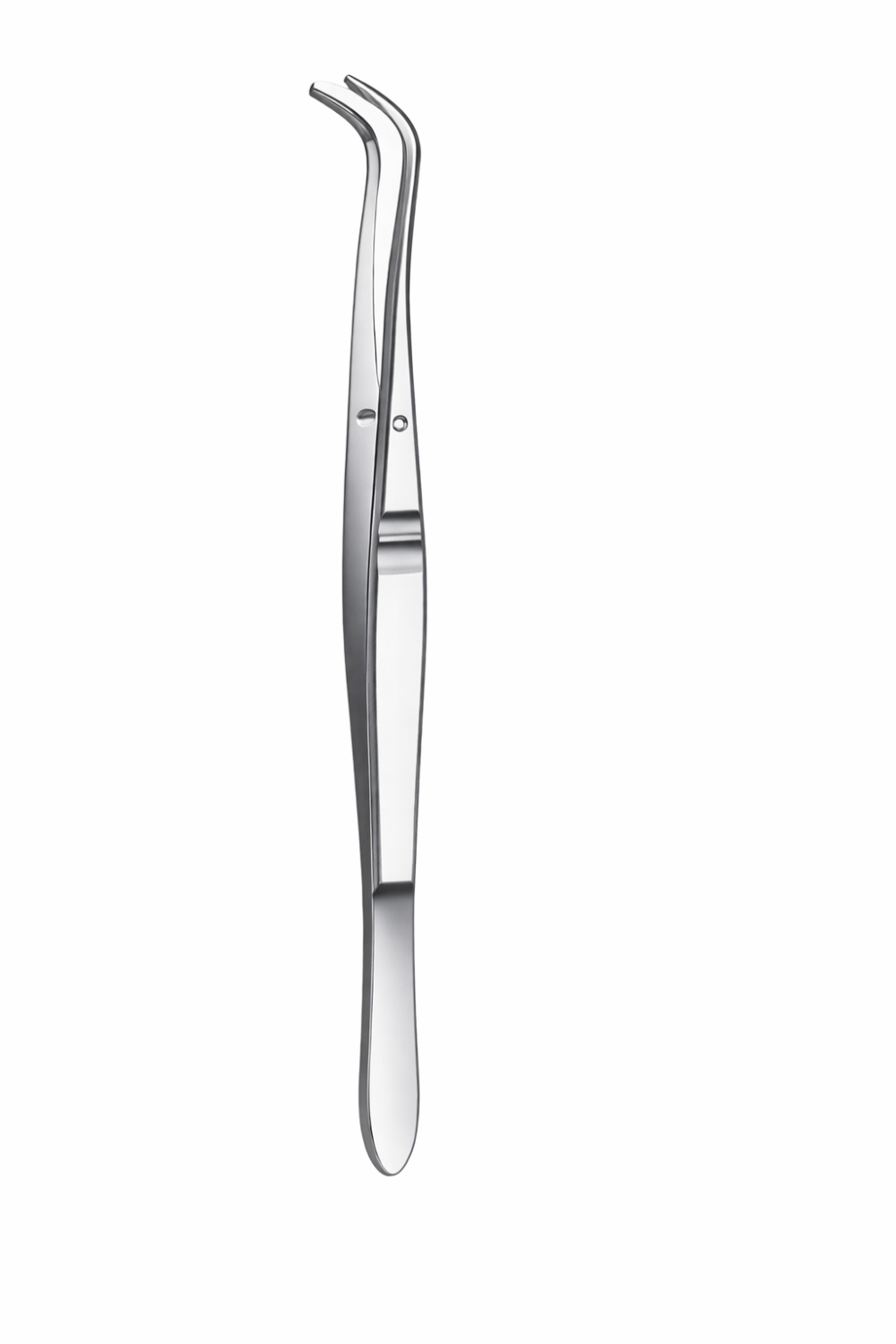 Dental Presel (Penset) – Eğri Uçlu Diş Hekimliği Penseti 15,5 cm | Paslanmaz Çelik